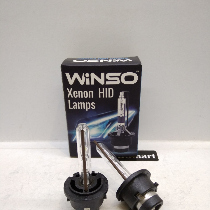 Лампа ксенонова Winso D2S, 6000K, 35W, комплект 2 штуки