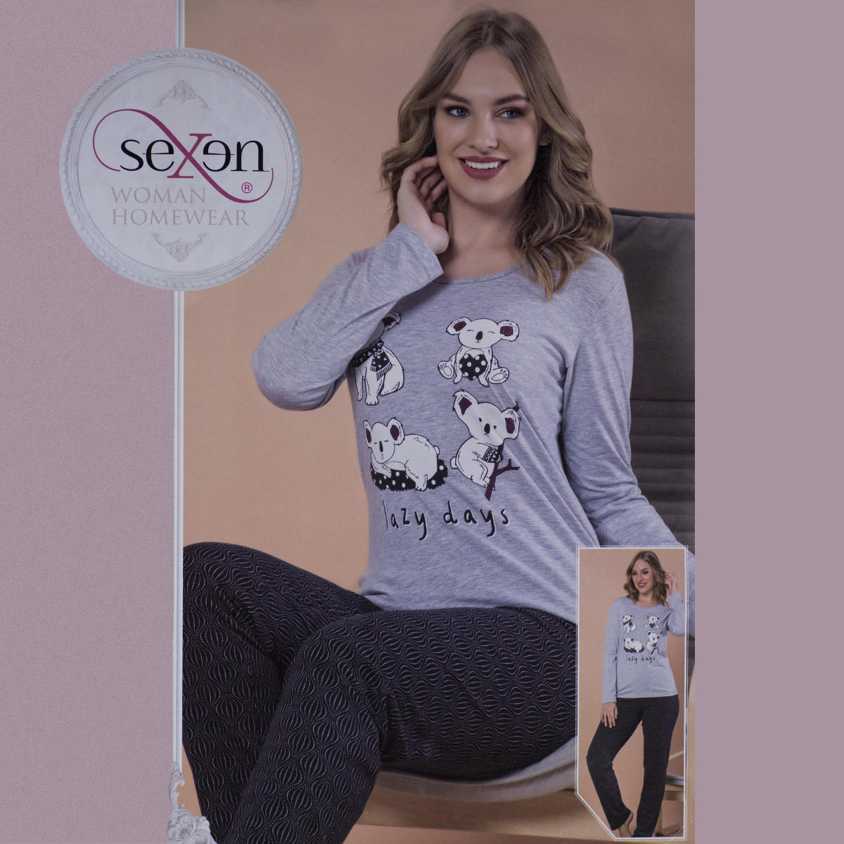Пижама женская Sexen Турция L | 1 шт.: продажа, цена в Одессе. Женские ...