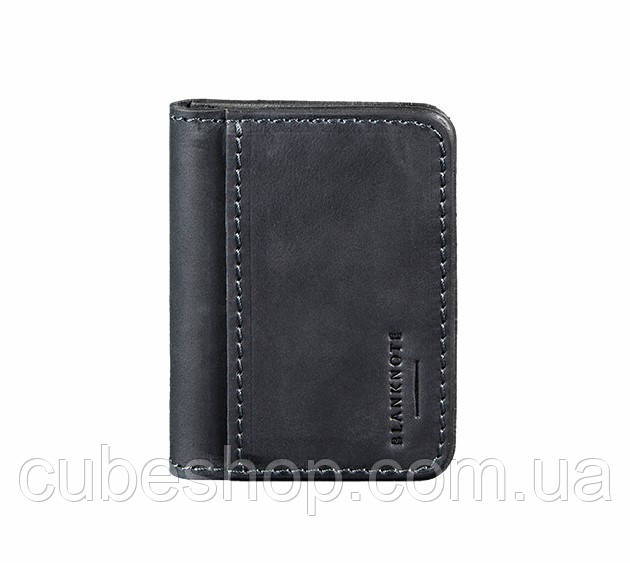 Шкіряна обкладинка для прав або id-паспорту 4.0 (синя)