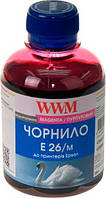 Чернила WWM Epson Expression Premium XP-600/605/700/800, Magenta, 200 г (E26/M)