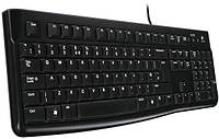 Клавиатура Logitech K120 укр. раскл. USB OEM черная (920-002643)