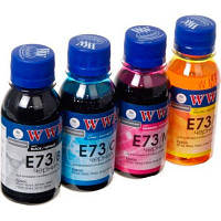 Комплект чернил WWM Epson E73/B, E73/C, E73/M, E73/Y, 100 мл (E73SET-2)