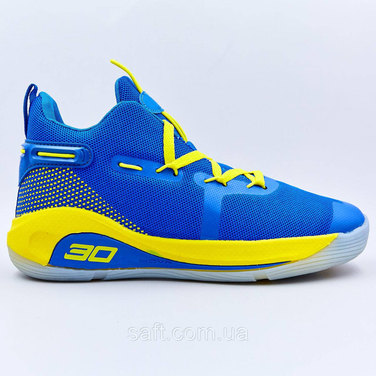 Кроссовки баскетбольные Under Armour размер 41-45 BLUE синий - фото 8 - id-p1059375028