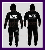 Мужской Спортивный костюм UFC BLACK Черный ИНДОНЕЗИЯ