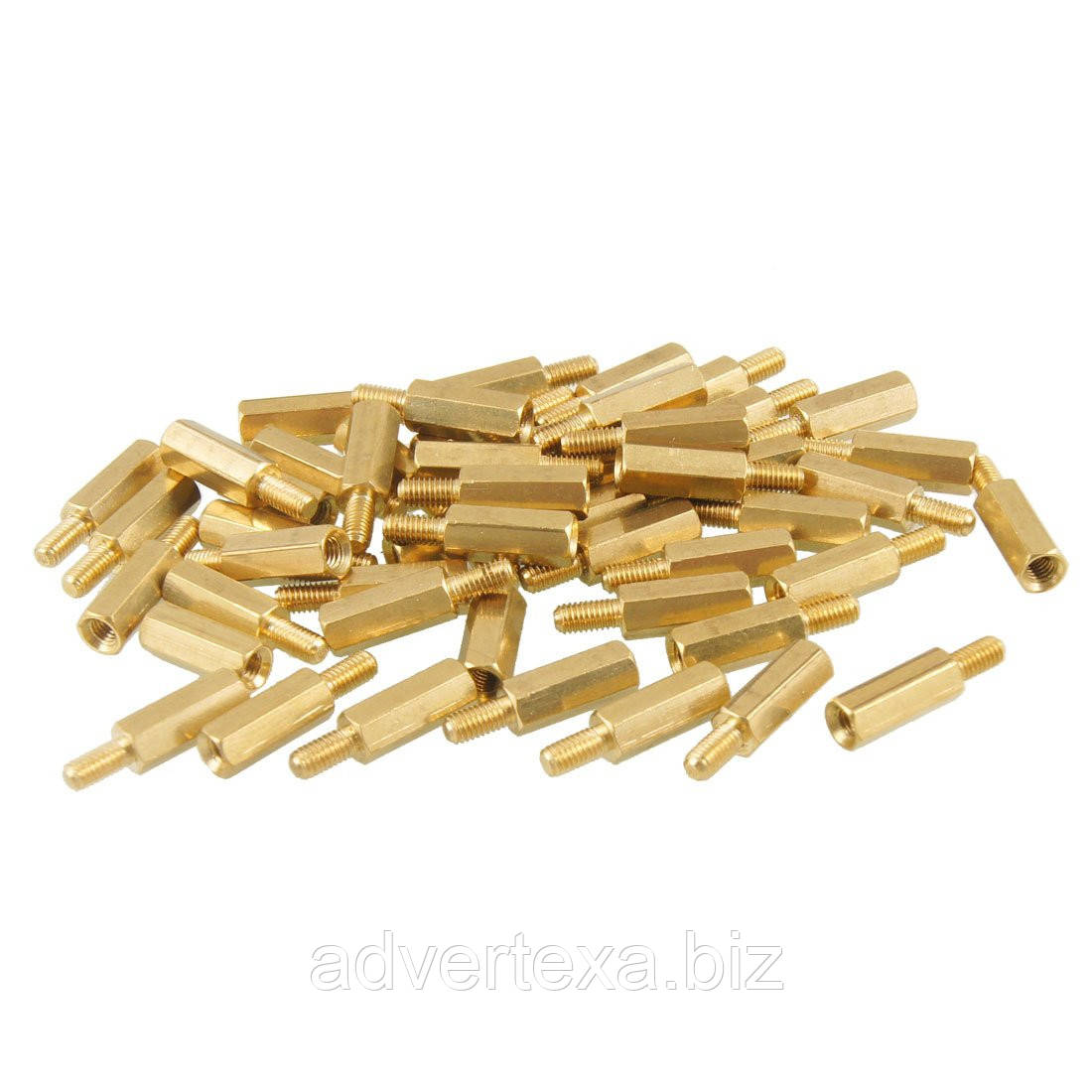 Стійка M3x10 mm латунна для монтажу друкованих плат pcb