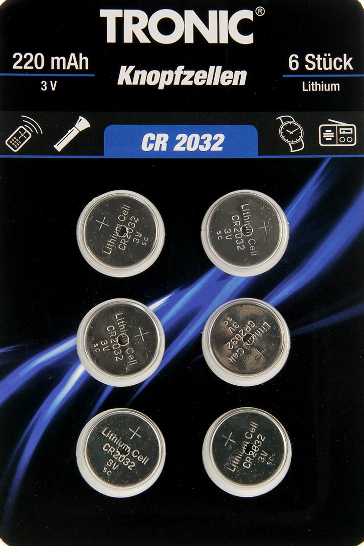 Батарейки 2032 Tronic Германия (ID#1059403828), цена: 62 ₴, купить на ...