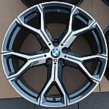 Оригінальні 21 диски для BMW X6 G06 741M style, фото 2