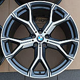 Оригінальні 21 диски для BMW X6 G06 741M style, фото 4