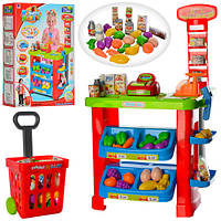 Игровой набор Супермаркет с тележкой 661-80 детский магазин