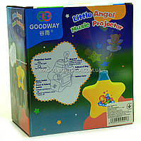 Проектор-музичний нічник зірочка Goodway 8661, фото 6
