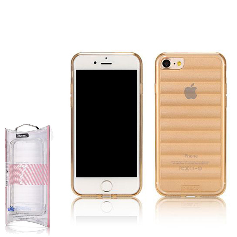 Чехол Remax Wave iPhone 7 Gold