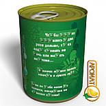 Консервовані шкарпетки Во Усі Важкі чоловічі — Оригінальний Подарунок У Банкі, фото 4