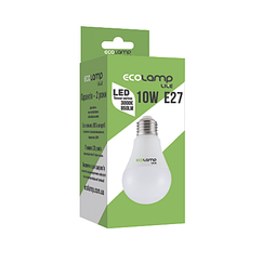 LED лампа 10W-E27 тепле світло