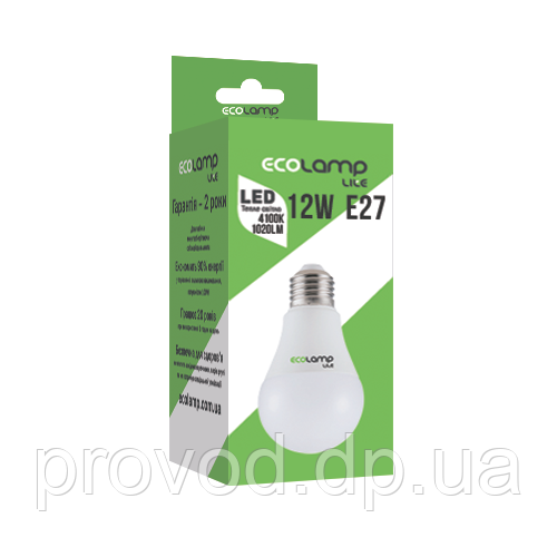 LED-лампа 12W-E27 холодне світло