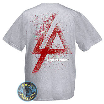 Футболка Linkin Park меланжева, фото 2