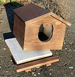 Будиночок для кота 30х40 см (утеплений), фото 2