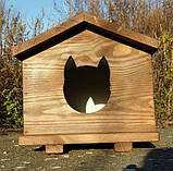 Будиночок для кота 30х40 см (утеплений), фото 7