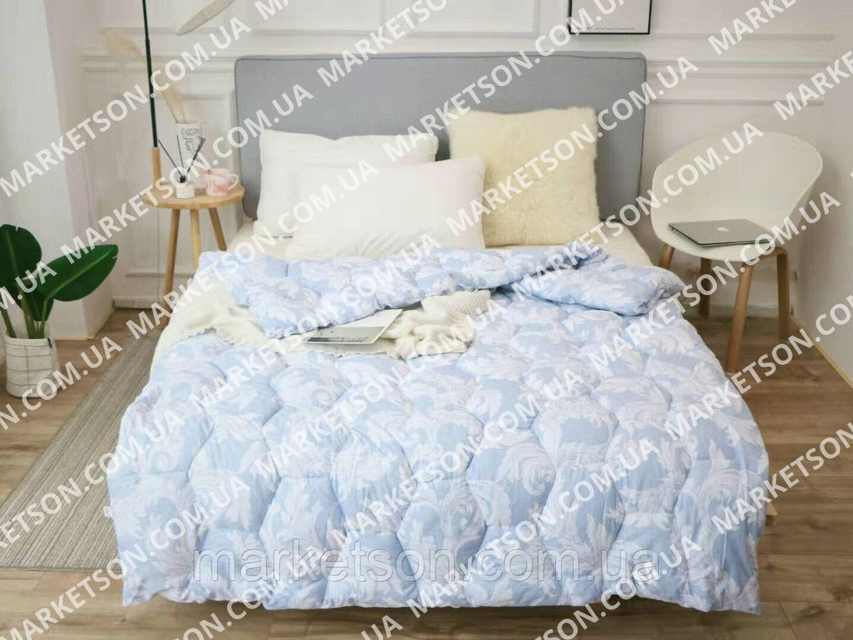 Зимова тепла подвійна ковдра. 175х210.Холофайбер.