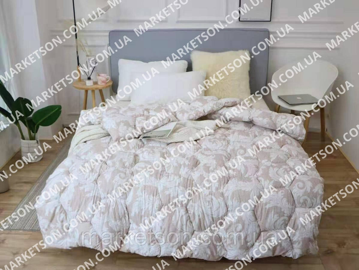 Зимова тепла подвійна ковдра. 175х210.Холофайбер.