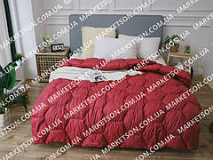 Зимова тепла ковдра 195х210. Холлофайбер., фото 4