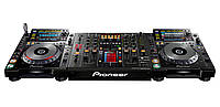 Аренда стола для DJ: Pioneer CDJ-2000 - 2 шт, микшер Pioneer DJM-2000 - 1 шт