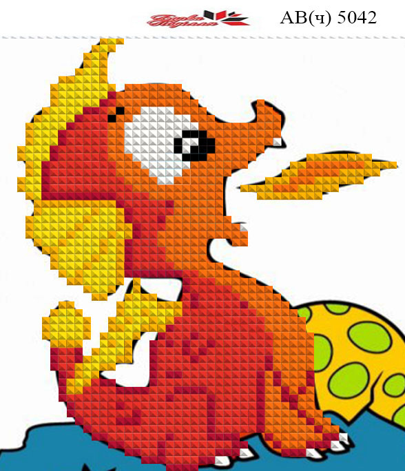 Алмазна вишивка АВ 5042 (часткова зашивання)