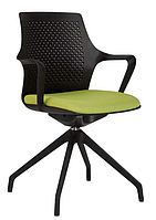 Кресло офисное Gemina SWG PL68-4S спинка black сиденье ткань LS-79 (Новый Стиль ТМ)