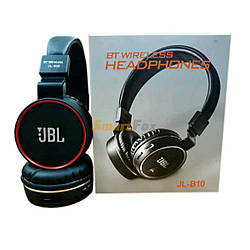 Накладні бездротові Bluetooth-навушники JBL JL-B10 bt Wireless 4.2microSD