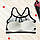 Жіночий спортивний топ для фітнесу, йоги "Fitness lady" зручний onesize (сірий), фото 5