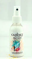 Фарба-спрей для тканини Біла Cadence Your Fashion Spray Fabric Paint, 100 мл