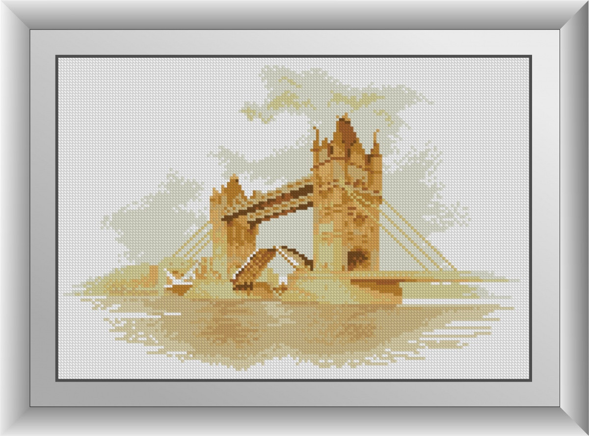 Картина алмазною мозаїкою Міст Dream Art 30889 (29 x 41 см)