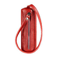 Жіноча шкіряна ключниця 3.0 тубус (червона)