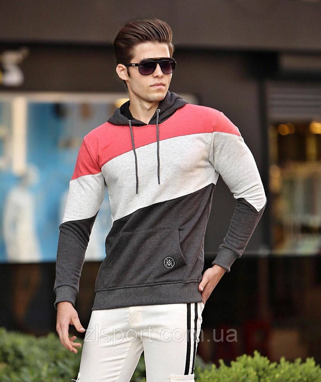 Кофта (худі) зимова з капюшоном чоловіча, Туреччина