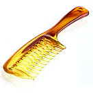 Гребінець для волосся середньозубий з ручкою Romantic Collection RLR-262, фото 2