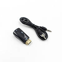HDMI в VGA конвертор перетворювач кабель адаптер міні