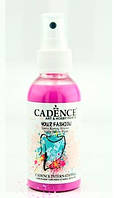 Фарба-спрей для тканини Рожева Cadence Your Fashion Spray Fabric Paint, 100 мл