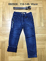 Джинсовые брюки на флисе для мальчиков оптом, Grace, 116-146 рр., арт. B82808