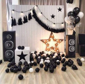 Гірлянда для фотозони з лампами розжарювання