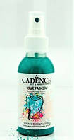 Фарба-спрей для тканини Зелена Cadence Your Fashion Spray Fabric Paint, 100 мл