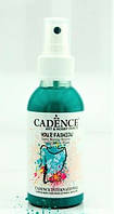 Фарба-спрей для тканини Зелена Cadence Your Fashion Spray Fabric Paint, 100 мл 1111