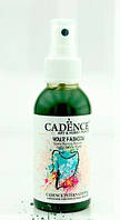 Фарба-спрей для тканини Зелене листя Cadence Your Fashion Spray Fabric Paint, 100 мл