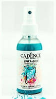 Фарба-спрей для тканини Бірюза Cadence Your Fashion Spray Fabric Paint, 100 мл