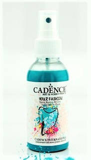 Фарба-спрей для тканини Бірюза Cadence Your Fashion Spray Fabric Paint, 100 мл 1115