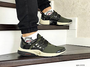 Чоловічі кросівки Nike air presto,темно зелені, фото 2