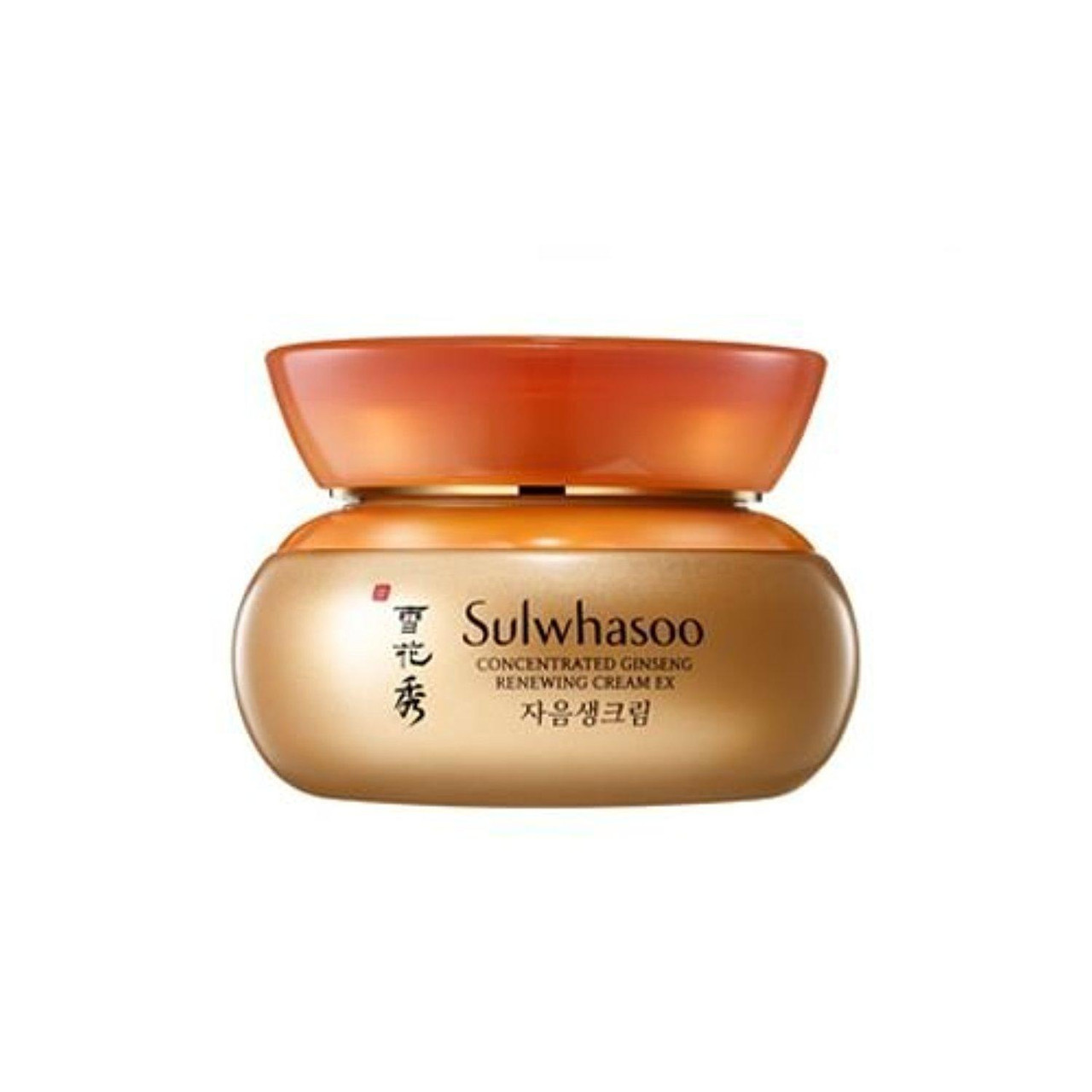 Антивіковий крем із женьшенем Sulwhasoo Concentrated Ginseng Renewing Cream EX Light 5 мл