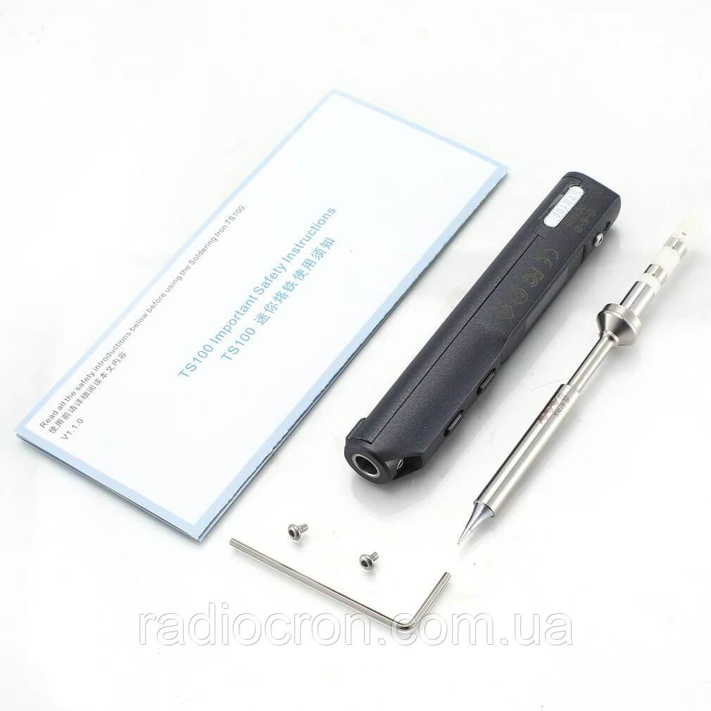 Паяльник TS100 24В, 65Вт программируемый портативный: продажа, цена в ...