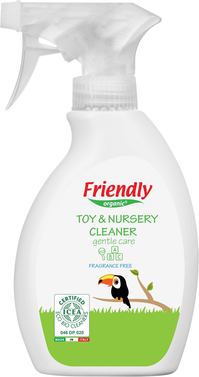 Органічний очищаючий засіб для дитячої кімнати та іграшок Friendly Organic 250 мл