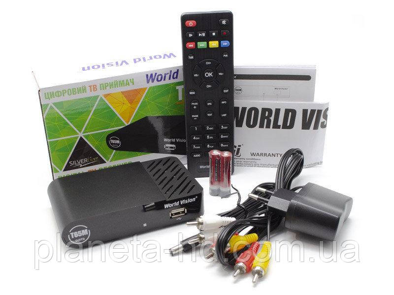 World Vision T65M цифровий ефірний тюнер DVB-T/Т2