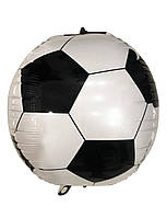 Шар воздушный фольгированный 3D мяч 28 х 56 см