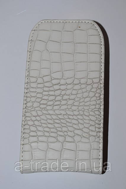 Чехол-книжка Croco Classic White Samsung S6102.